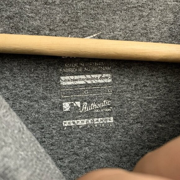 Nike Shirt Mens Large Gray Los Angeles Dodgers MLB Baseball Tee Center Swoosh - Picture 6 of 10